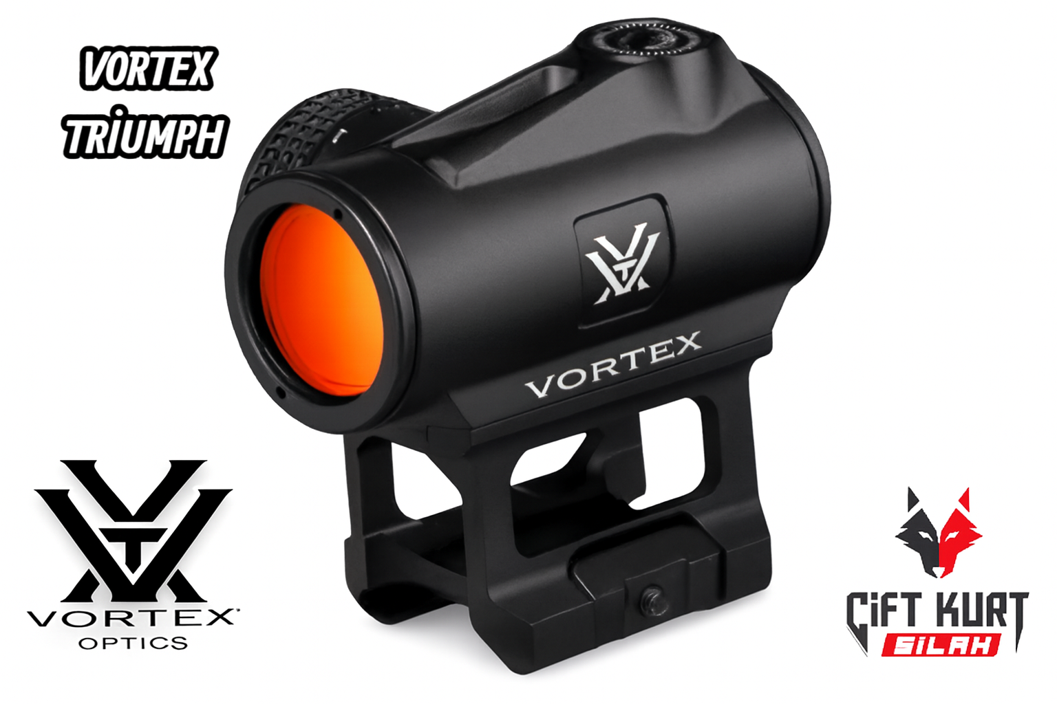 Vortex Triumph 2 Moa Red Dot (Ömür Boyu Garanti)